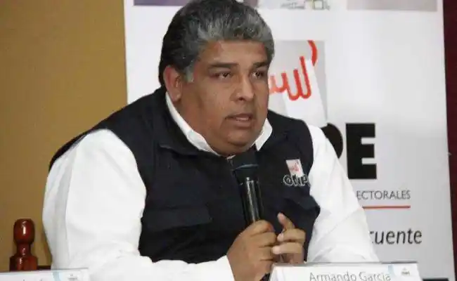Fotografia de Armando García Chunga haciendo referencia a proceso disciplinario en ciernes