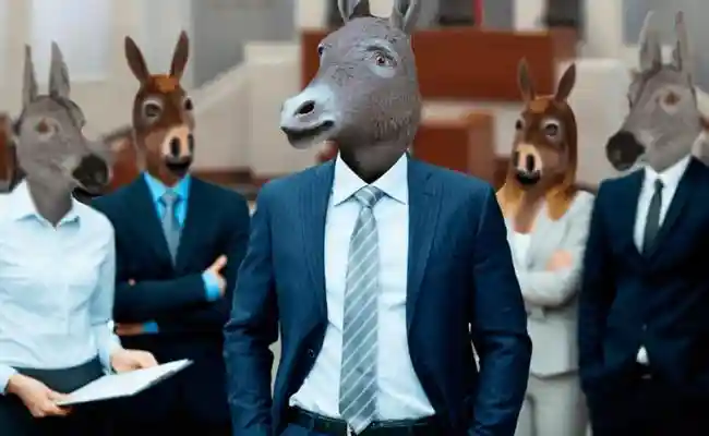 Nuestros legisladores con cabeza de burro