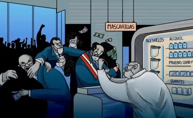 Compras directas y corrupción total en el Estado