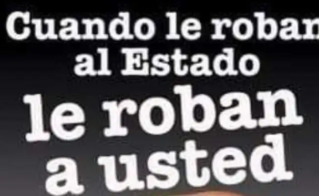 ¡Paredón moral contra corruptos!